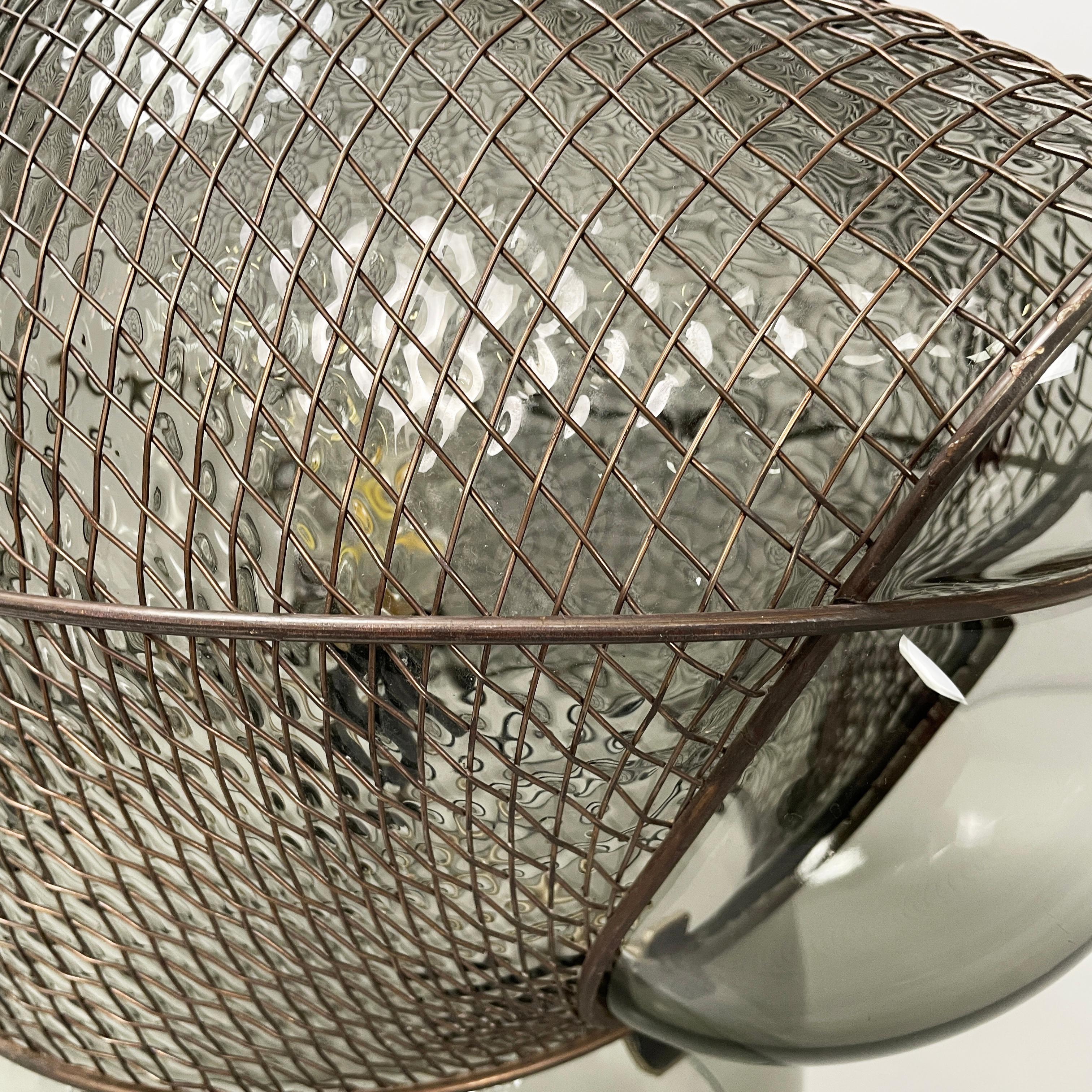 Moderne italienische Tischlampe aus Glasstahl Patroclo aus Glas von Gae Aulenti für Artemide, 1970 im Angebot 5