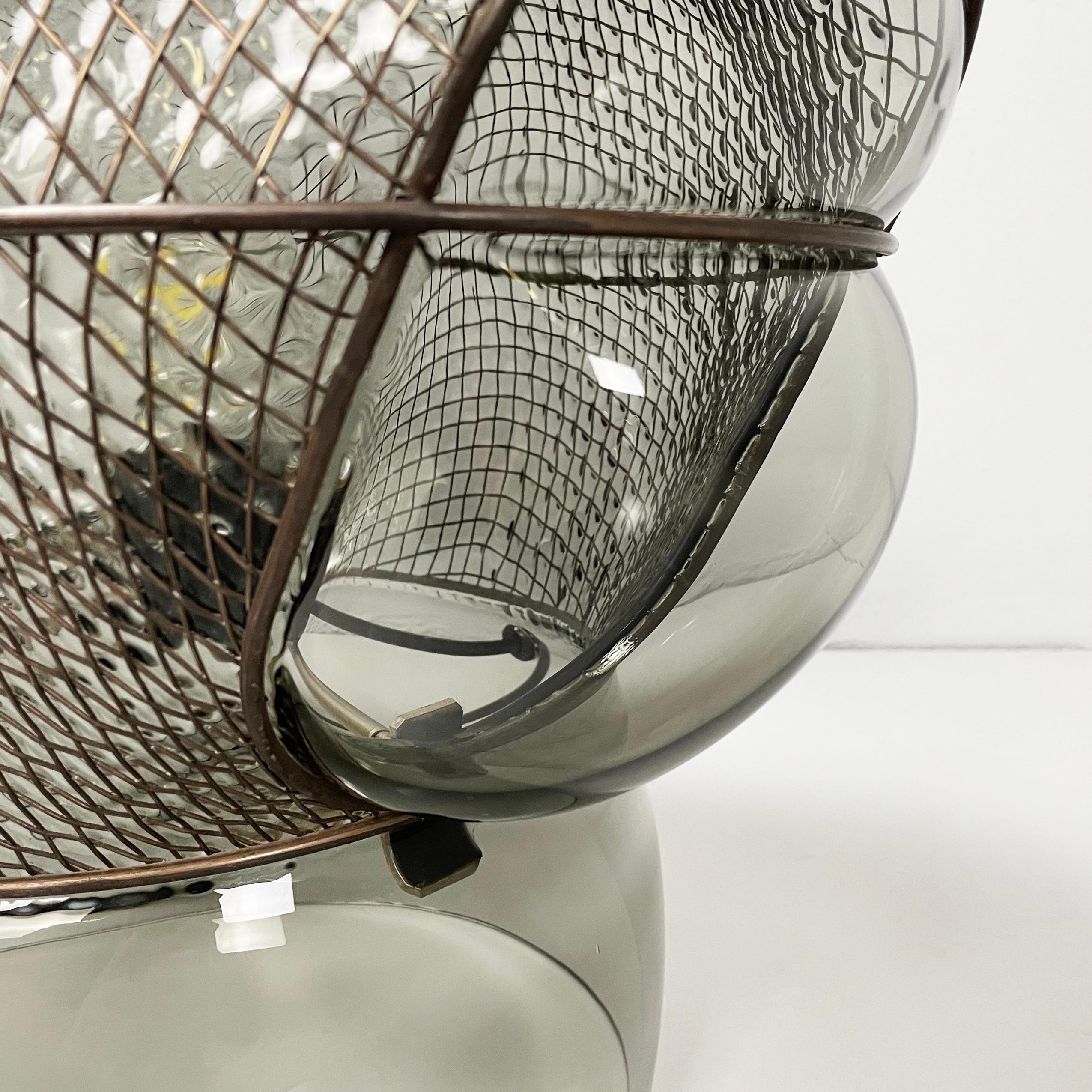 Moderne italienische Tischlampe aus Glasstahl Patroclo aus Glas von Gae Aulenti für Artemide, 1970 im Angebot 6