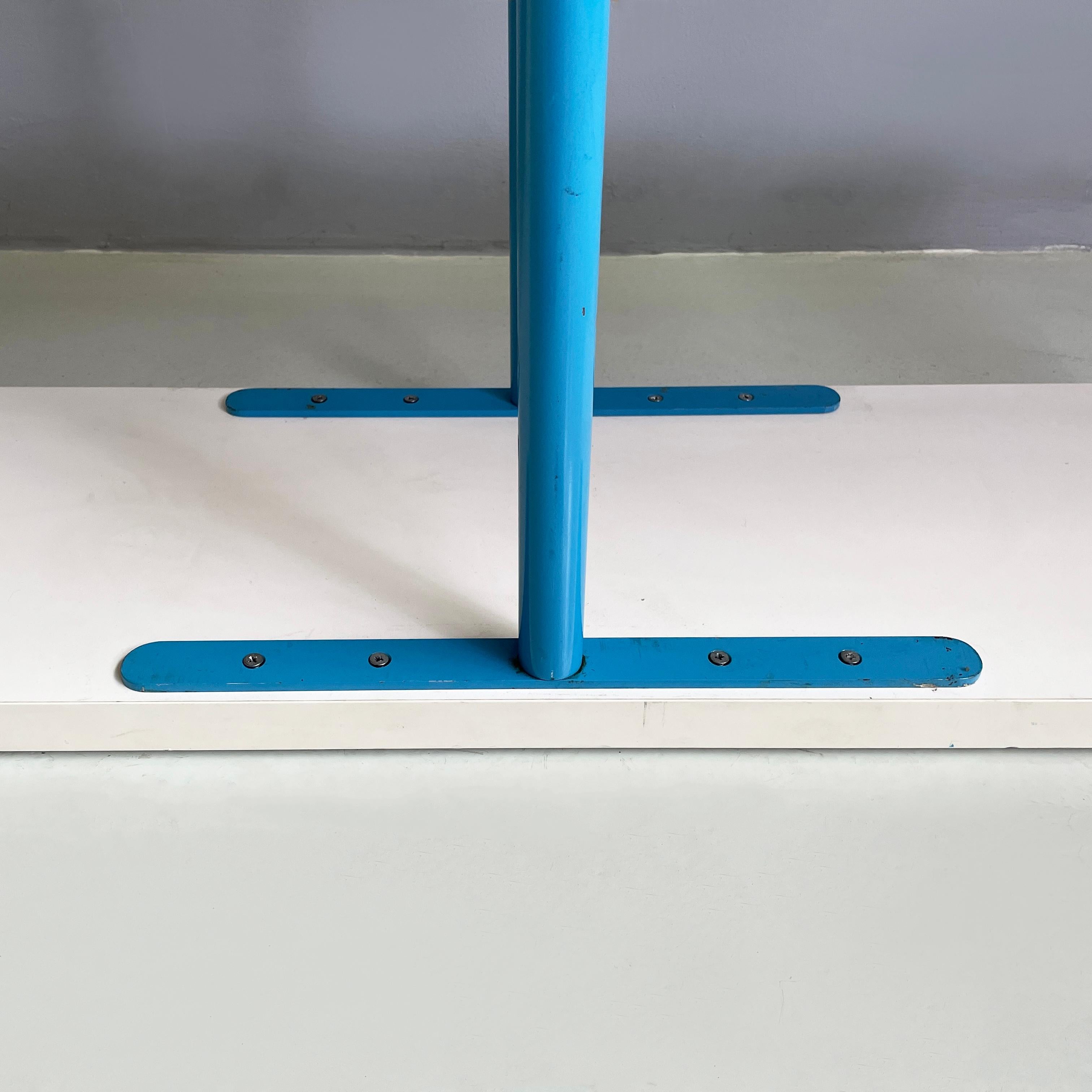 Italian modern Glass, wood metal Bookcase Gritti by Andrea Branzi Memphis, 2000s For Sale 6