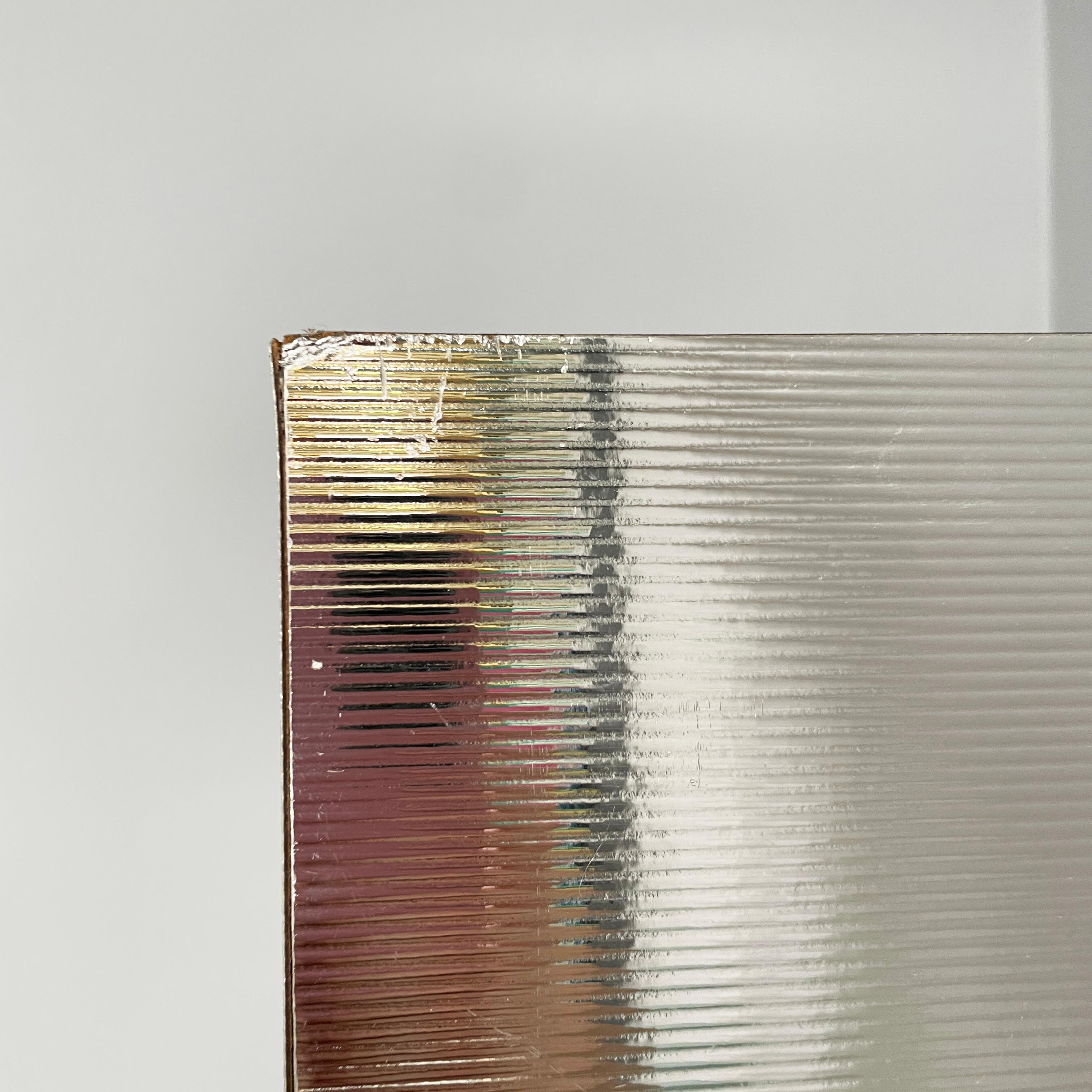 Italian modern Glass, wood metal Bookcase Gritti by Andrea Branzi Memphis, 2000s For Sale 12