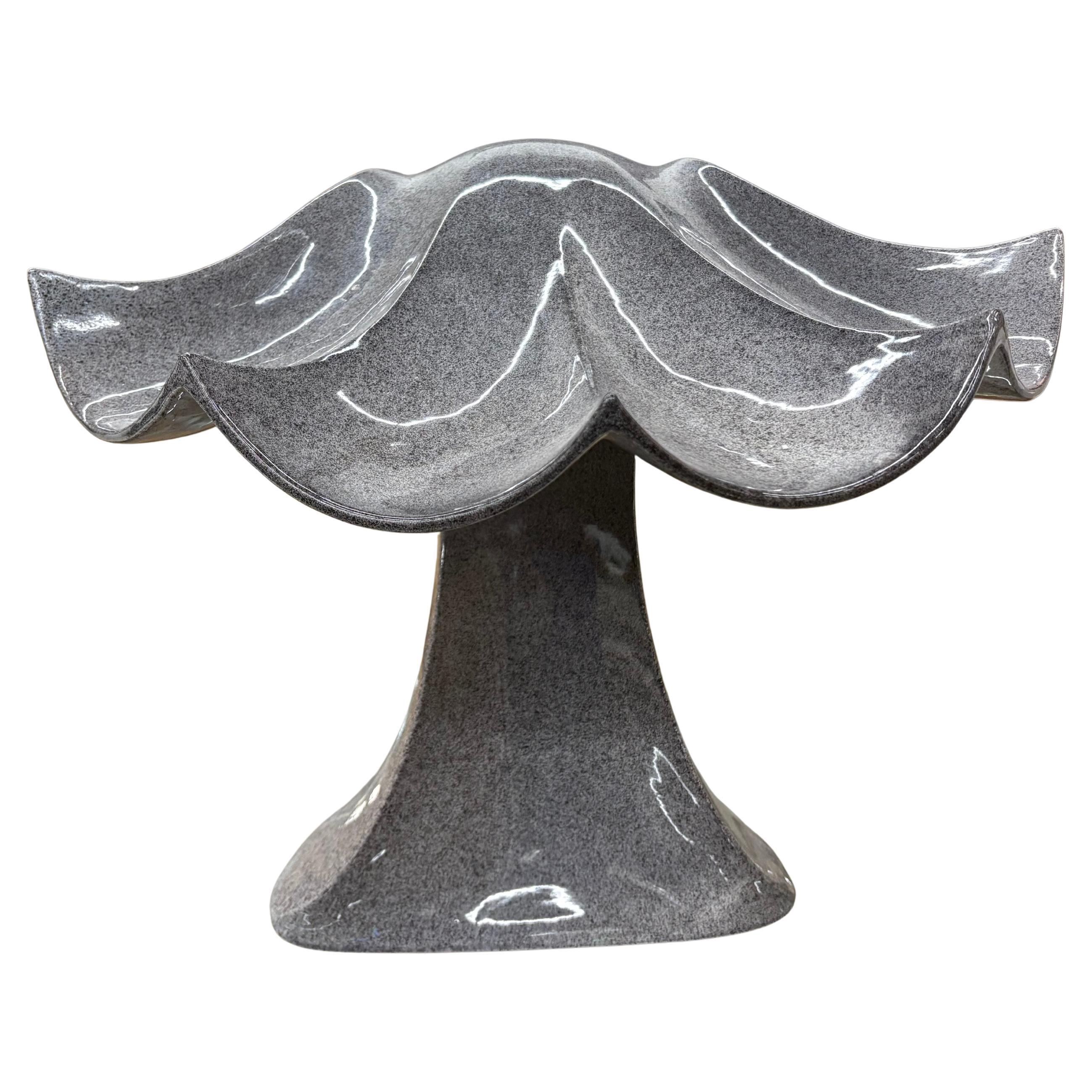 Italian Modern Glazed Ceramic Lamp