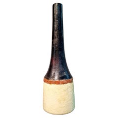 Italian Modern Glazed Ceramic Vase by Bruno Gambone, Italy 70s