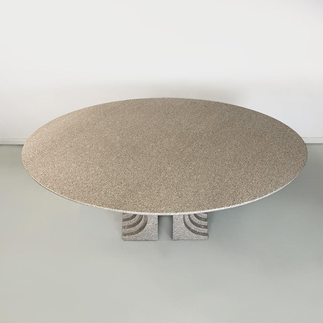 Italian Modern Granite Samo Table by Carlo Scarpa for Simon Gavina, 1970s 6