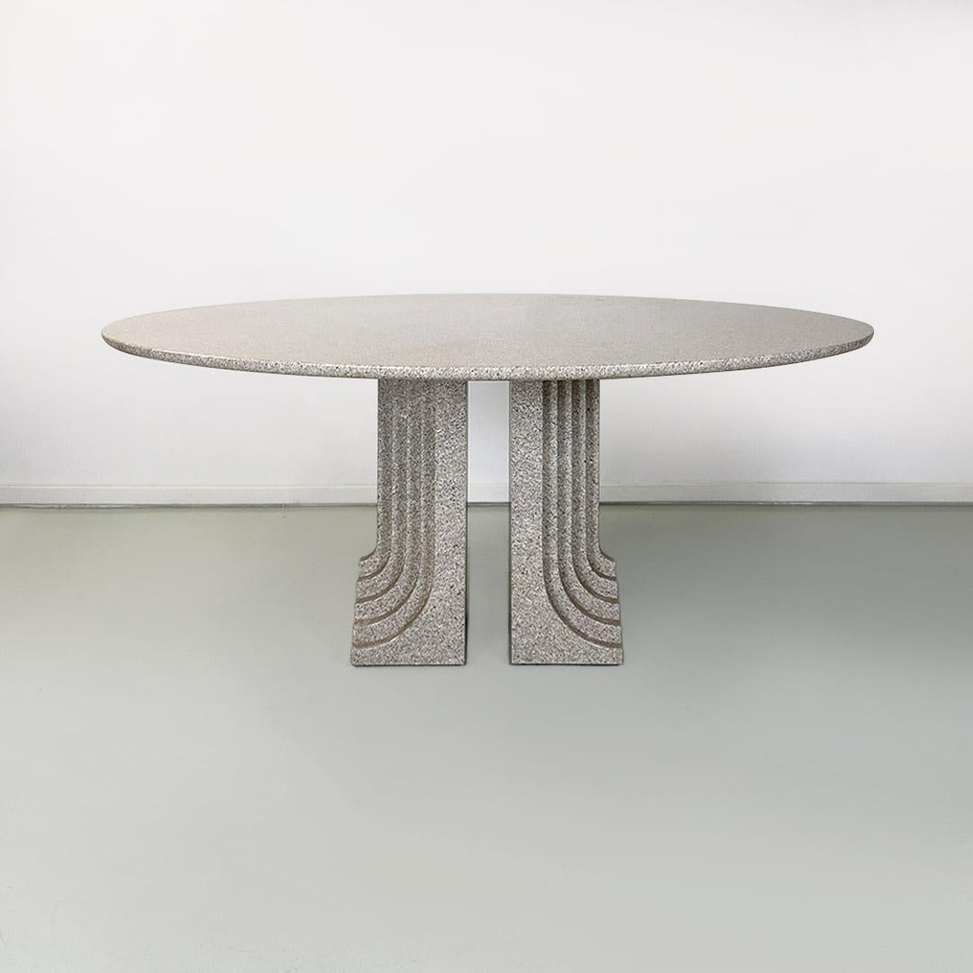 Italian Modern Granite Samo Table by Carlo Scarpa for Simon Gavina, 1970s 8