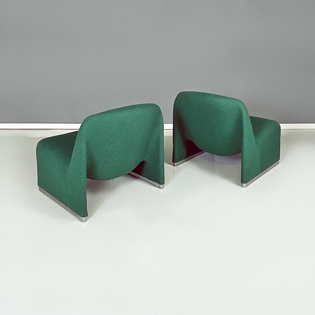 Late 20th Century Italian Modern Green Alky Chairs by Giancarlo Piretti for Anonima Castelli, 1970