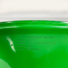 Italian modern Green plastic Chairs Gaudi by Vico Magistretti for Artemide, 1970