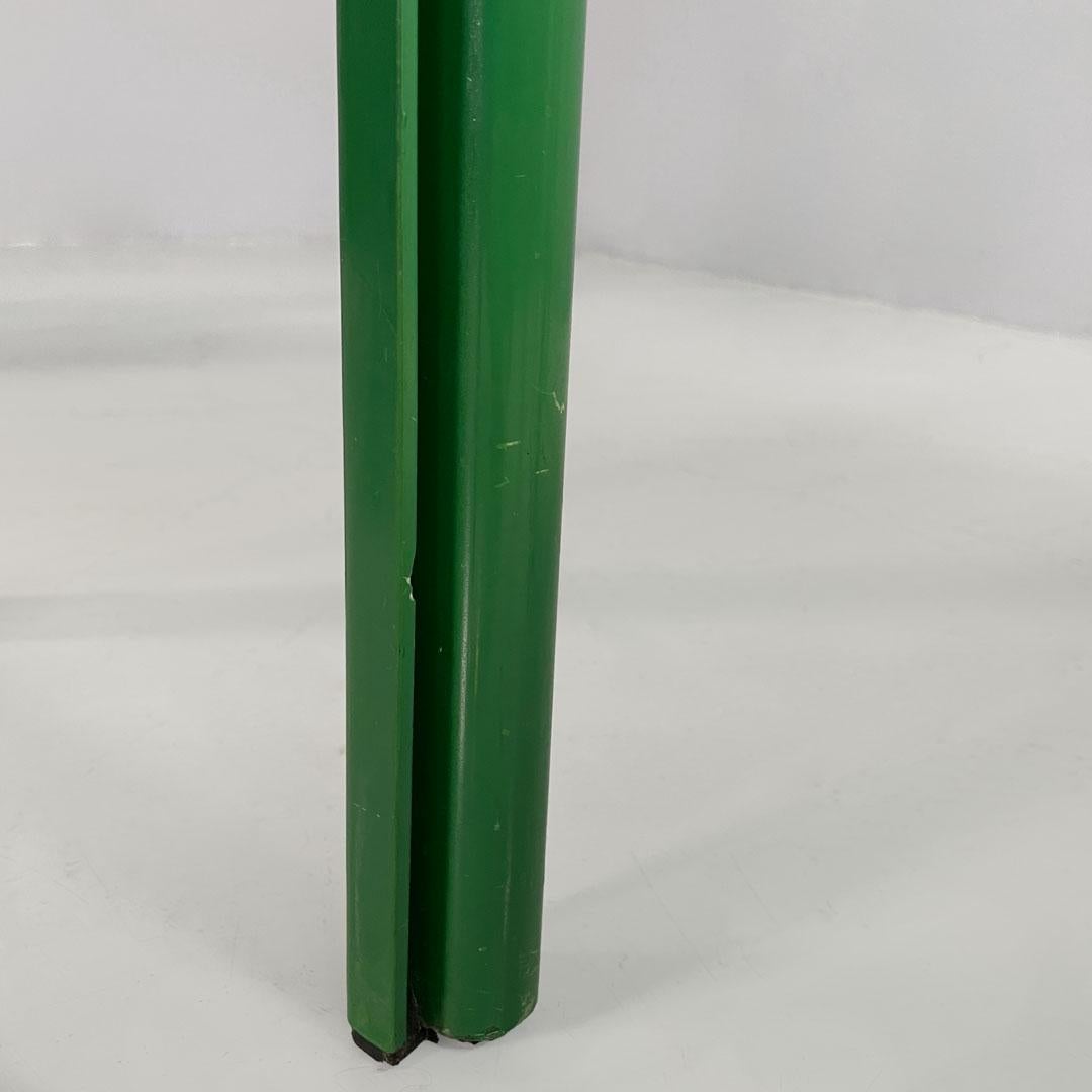 Italian modern green plastic Chairs Selene Vico Magistretti for Artemide, 1960s For Sale 12