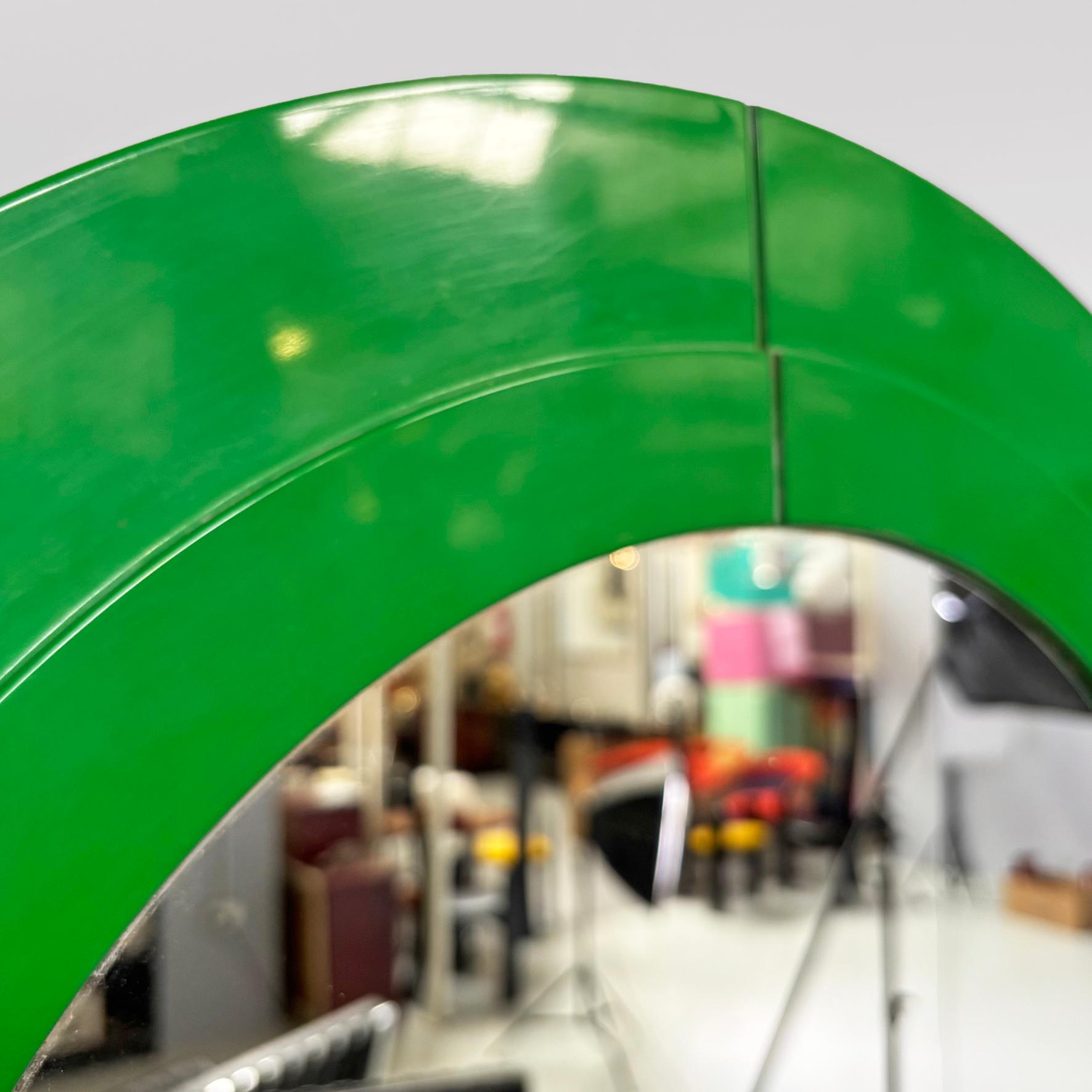 Miroir modulaire moderne italien en plastique vert par Anna Castelli pour Kartell, années 1970. en vente 4