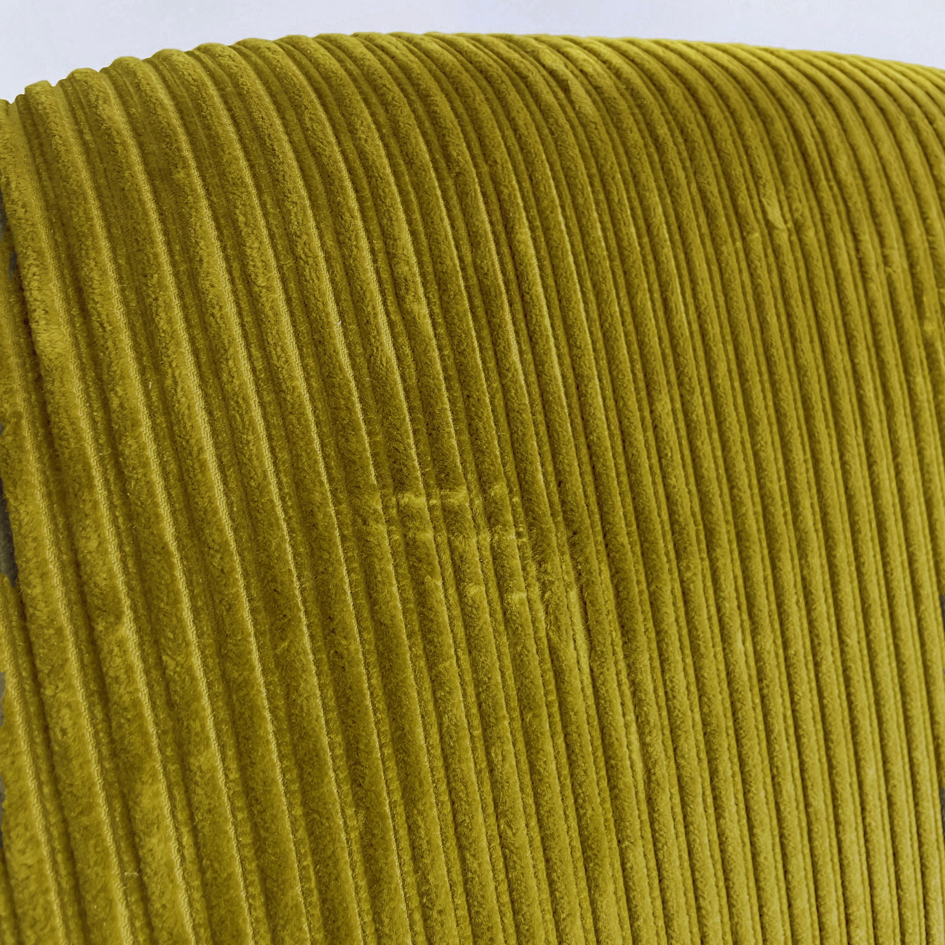 Silla de oficina moderna italiana de terciopelo verdeS de Moscatelli para Formanova, años 70 en venta 3