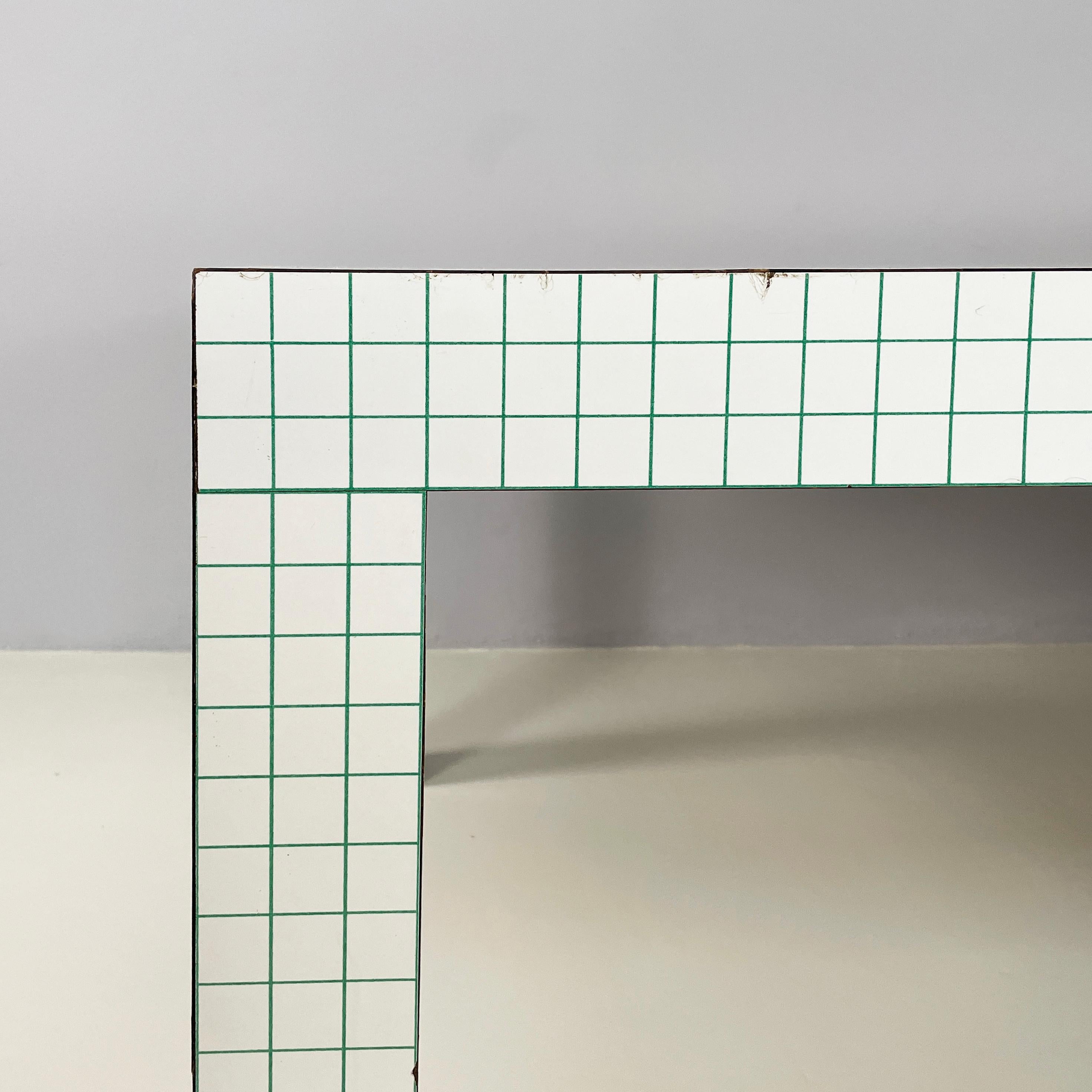 Fin du 20e siècle Table de salle à manger moderne italienne Quaderna Design Superstudio Zanotta 1970 en vente