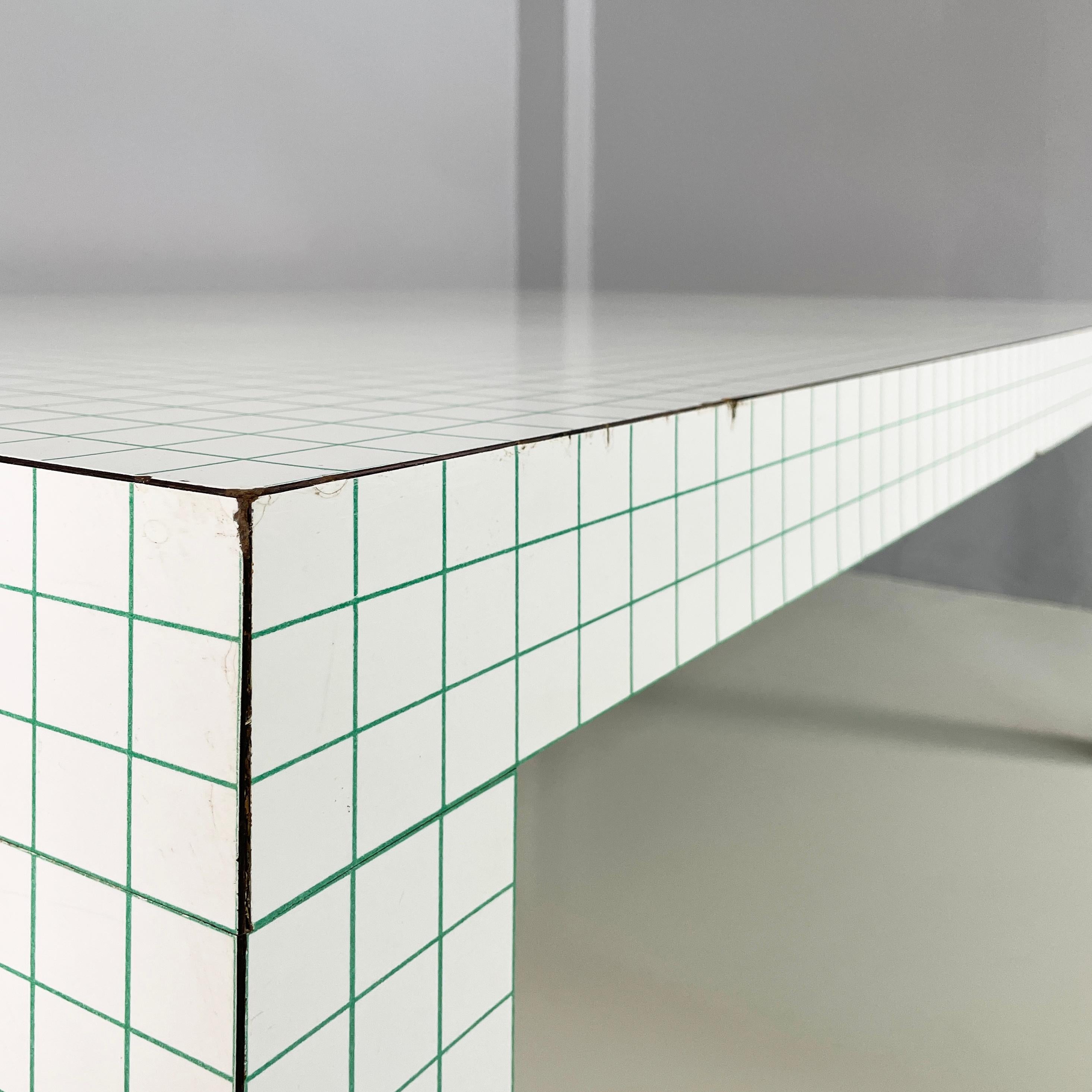 Stratifié Table de salle à manger moderne italienne Quaderna Design Superstudio Zanotta 1970 en vente