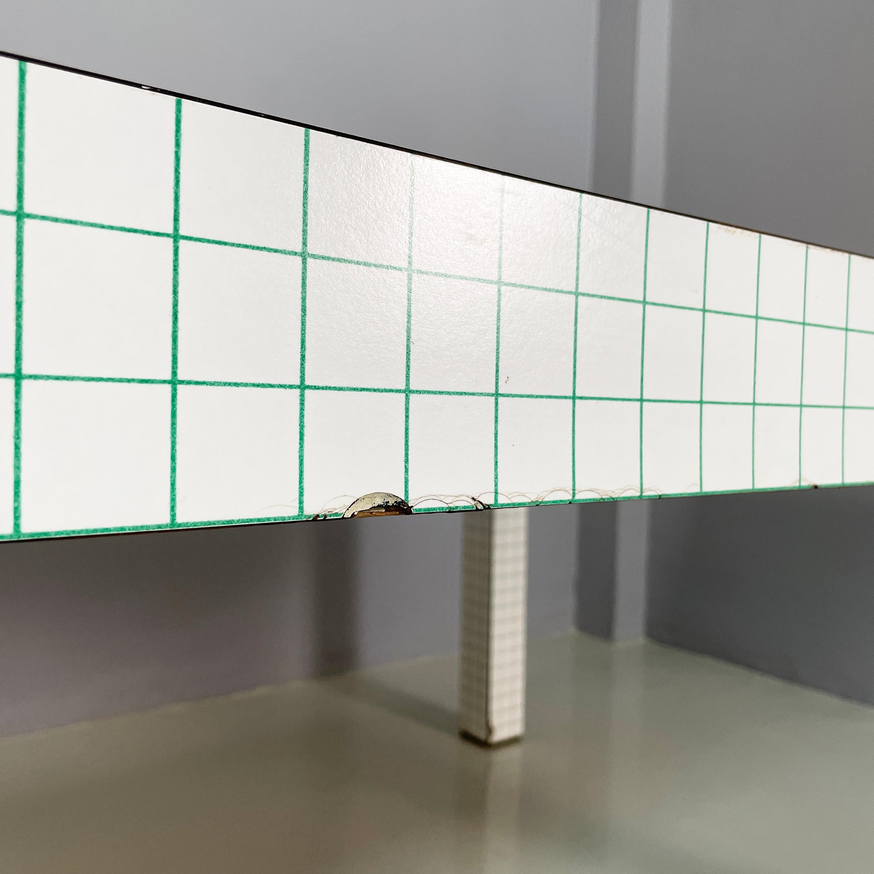 Table de salle à manger moderne italienne Quaderna Design Superstudio Zanotta 1970 en vente 1