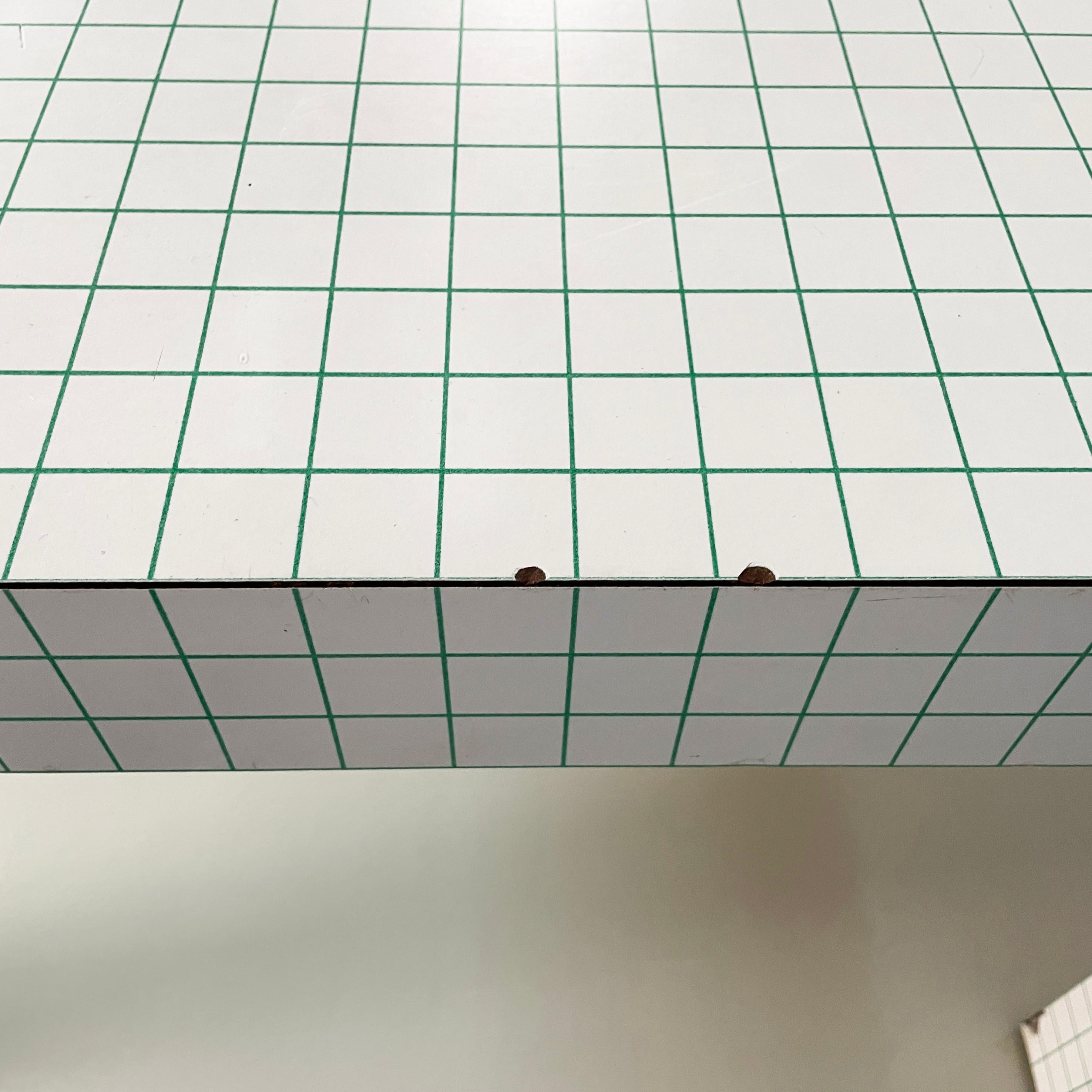 Table de salle à manger moderne italienne Quaderna Design Superstudio Zanotta 1970 en vente 3