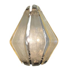 Italian Modern Handblown Chandelier, Mazzega