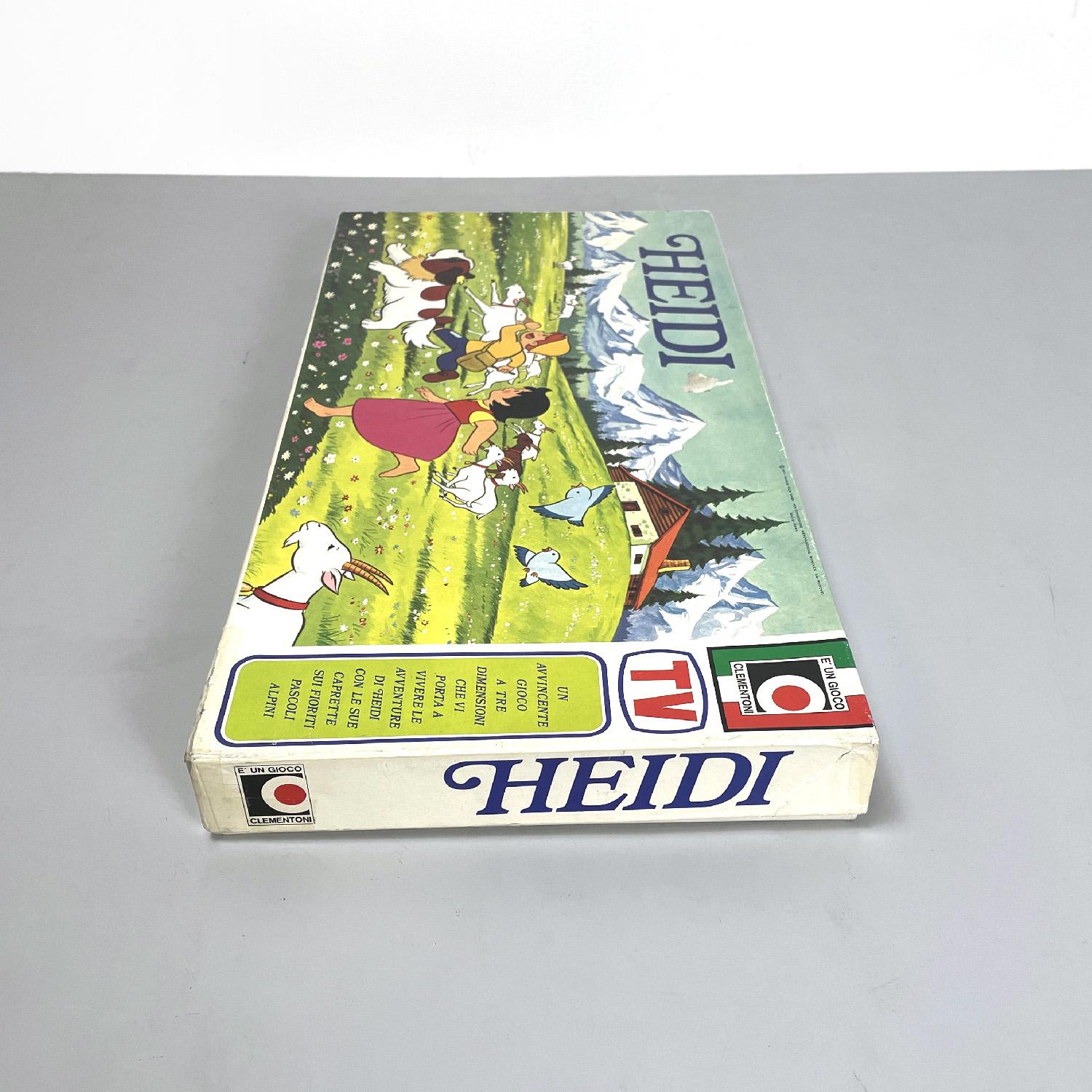 Jeu de société italien moderne Heidi par Clementoni, années 1980 en vente 2