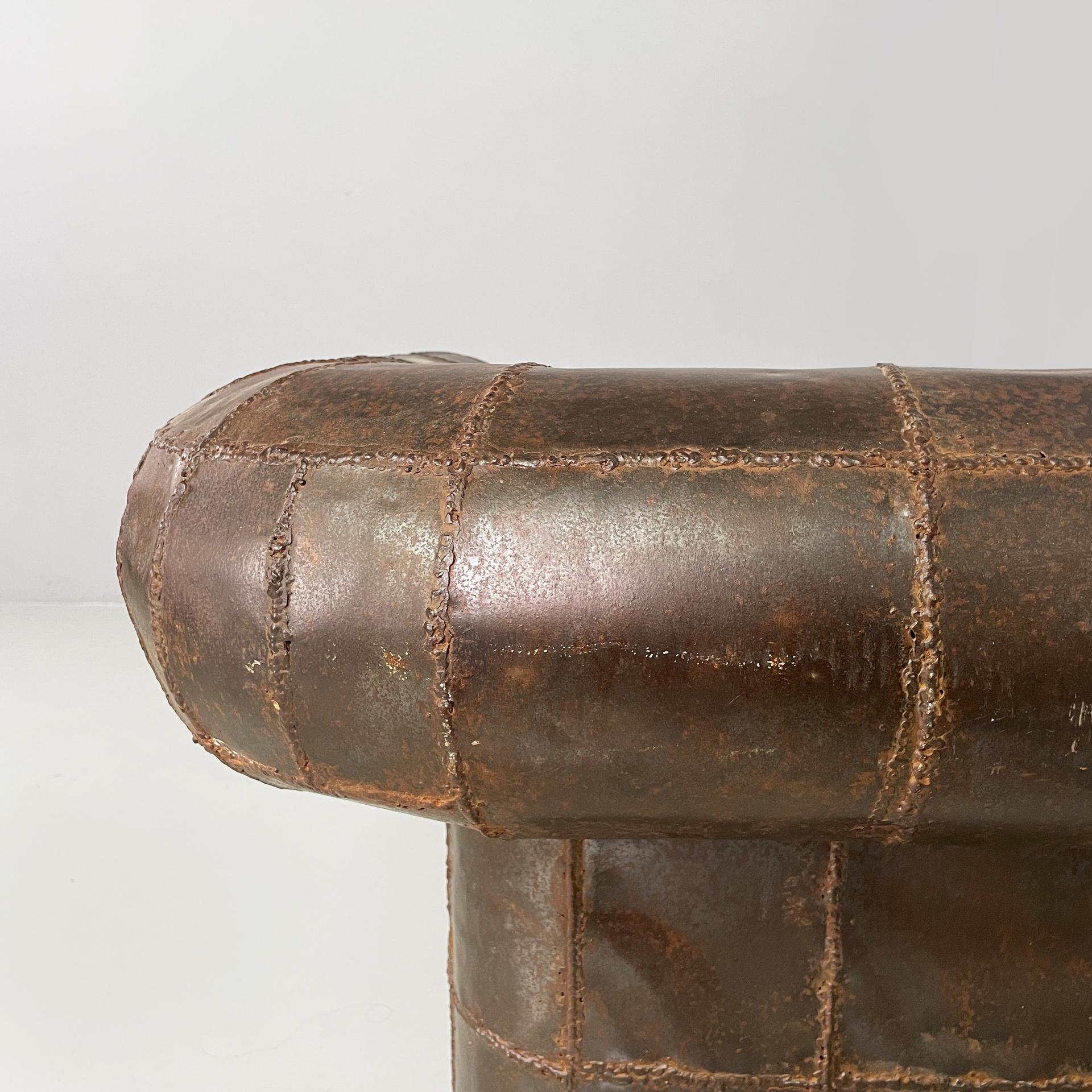 Italian modern iron armchair by Anacleto Spazzapan, 1990s For Sale 7