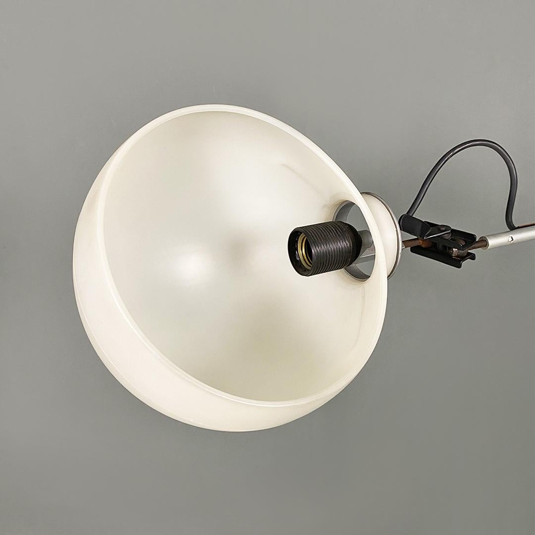 Italian Modern Iron Metal Plastic Aggregato Lamp by Enzo Mari Artemide, 1970s For Sale 6