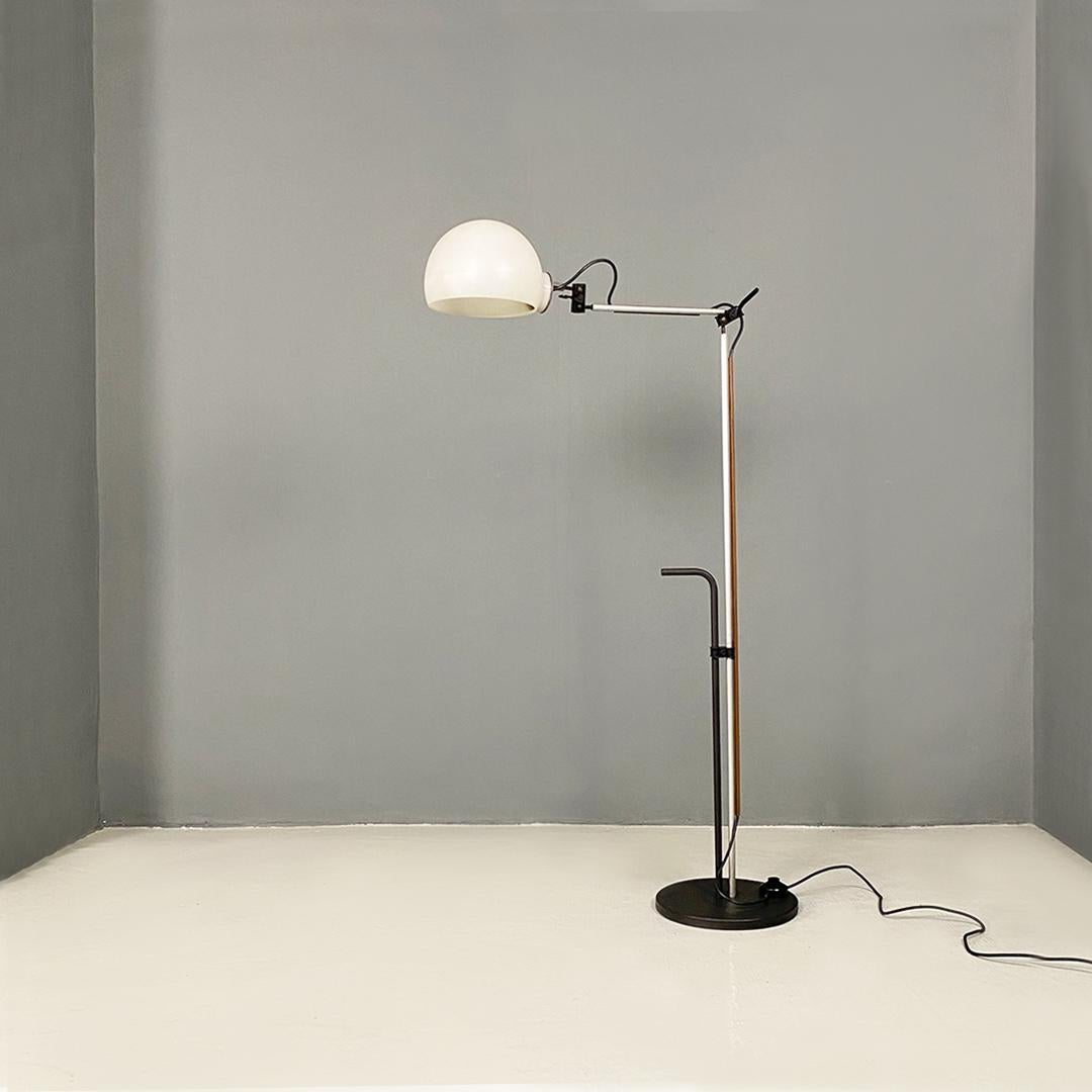 Italian Modern Iron Metal Plastic Aggregato Lamp by Enzo Mari Artemide, 1970s For Sale 1