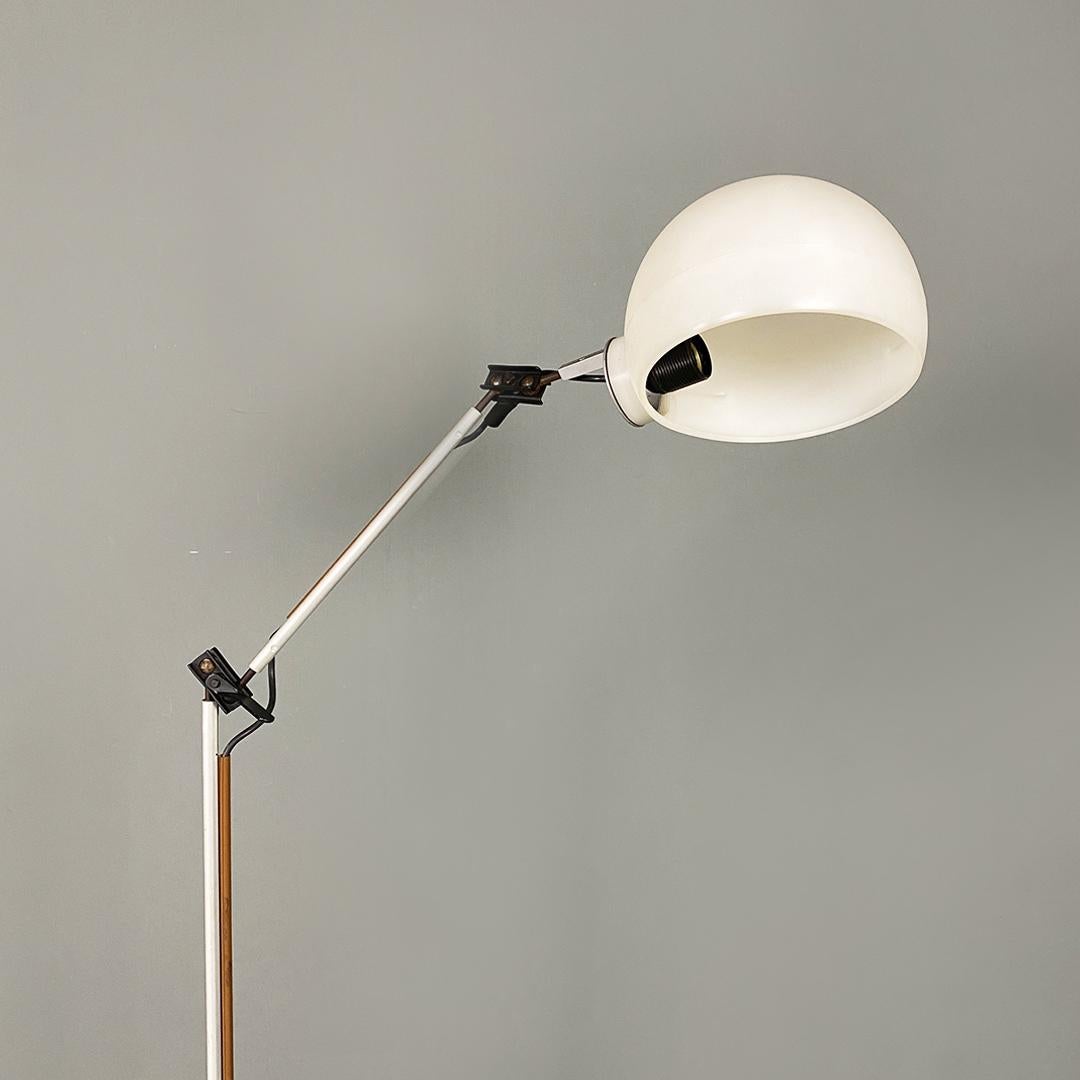 Italian Modern Iron Metal Plastic Aggregato Lamp by Enzo Mari Artemide, 1970s For Sale 4