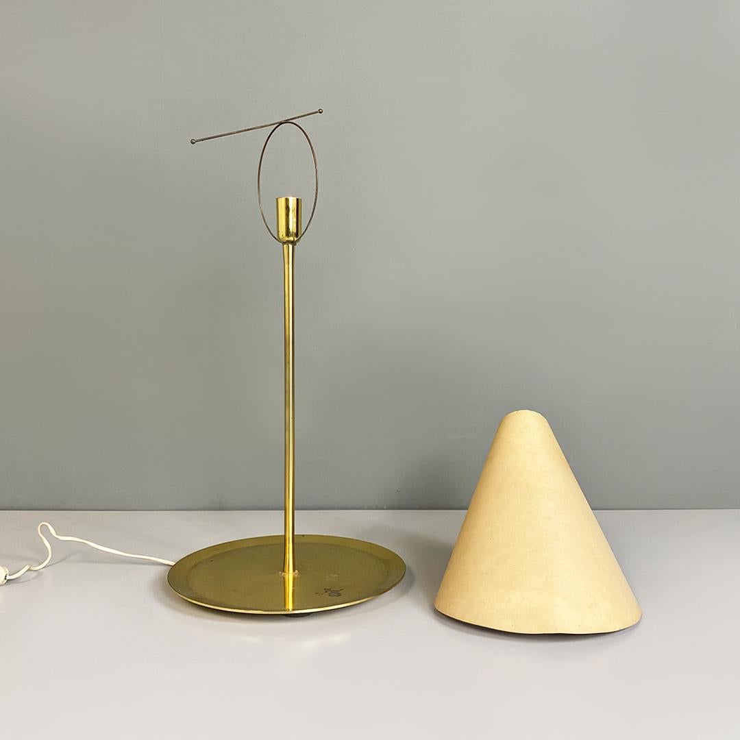 Late 20th Century Italian Modern La Lune Sous Le Chapeau Table Lamp by Man Ray for Sirrah, 1980s