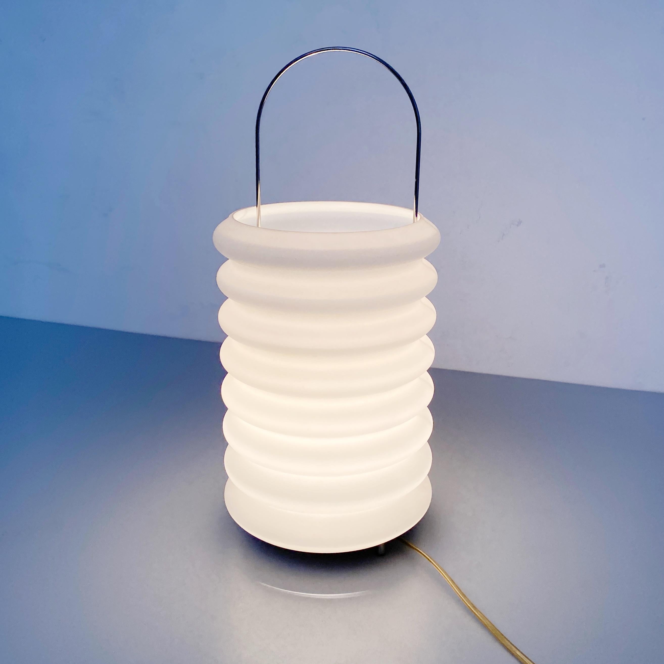Italian Modern Lanterna Table Lamp by Paola Navone for Antonangeli, 2000s For Sale 7