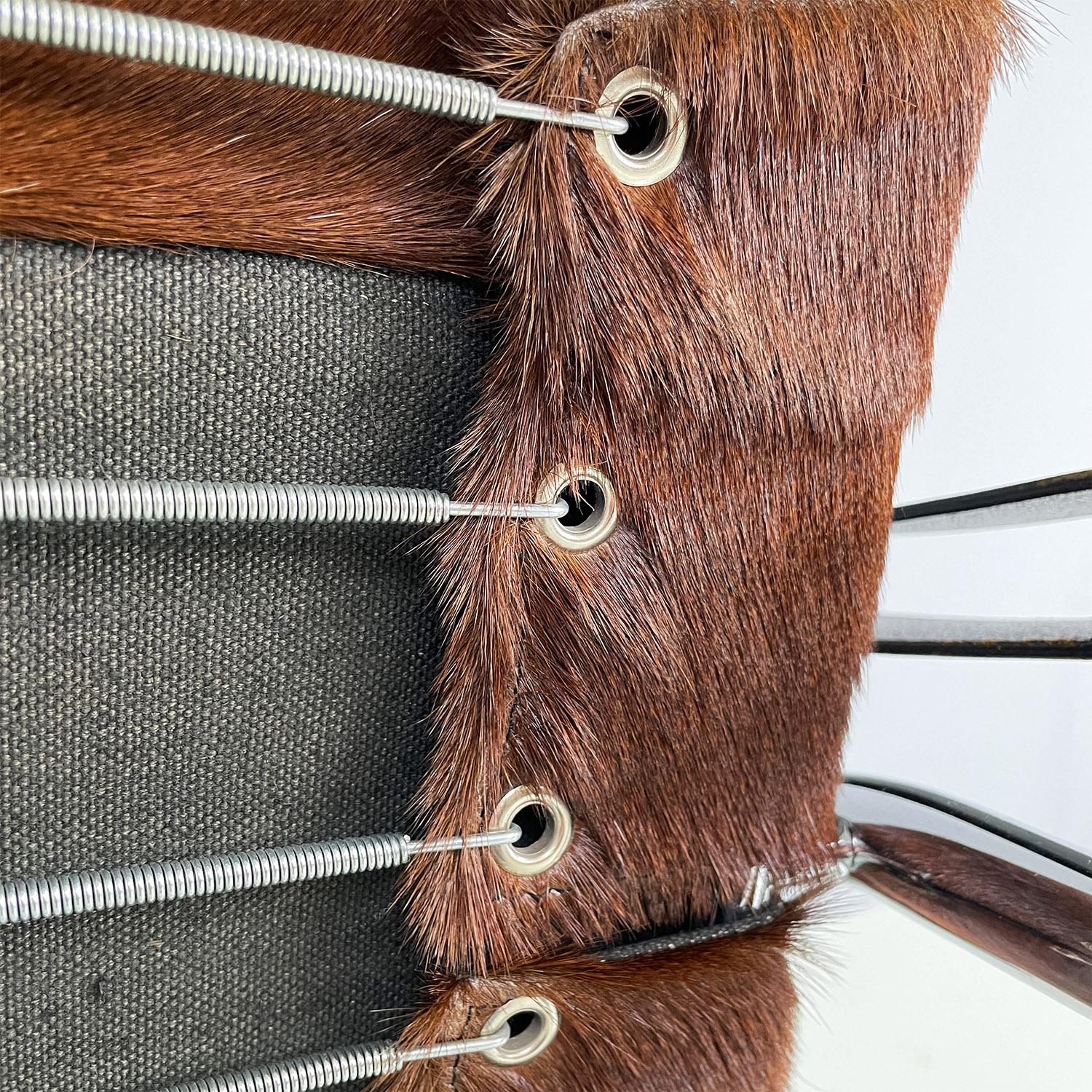 Italian modern LC1 armchair, Le Corbusier, Jeanneret and Perriand, Cassina 1960s 5