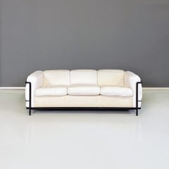 Italian Modern Lc2 Sofas, Le Corbusier, Jeanneret and Perriand for Cassina 1980s