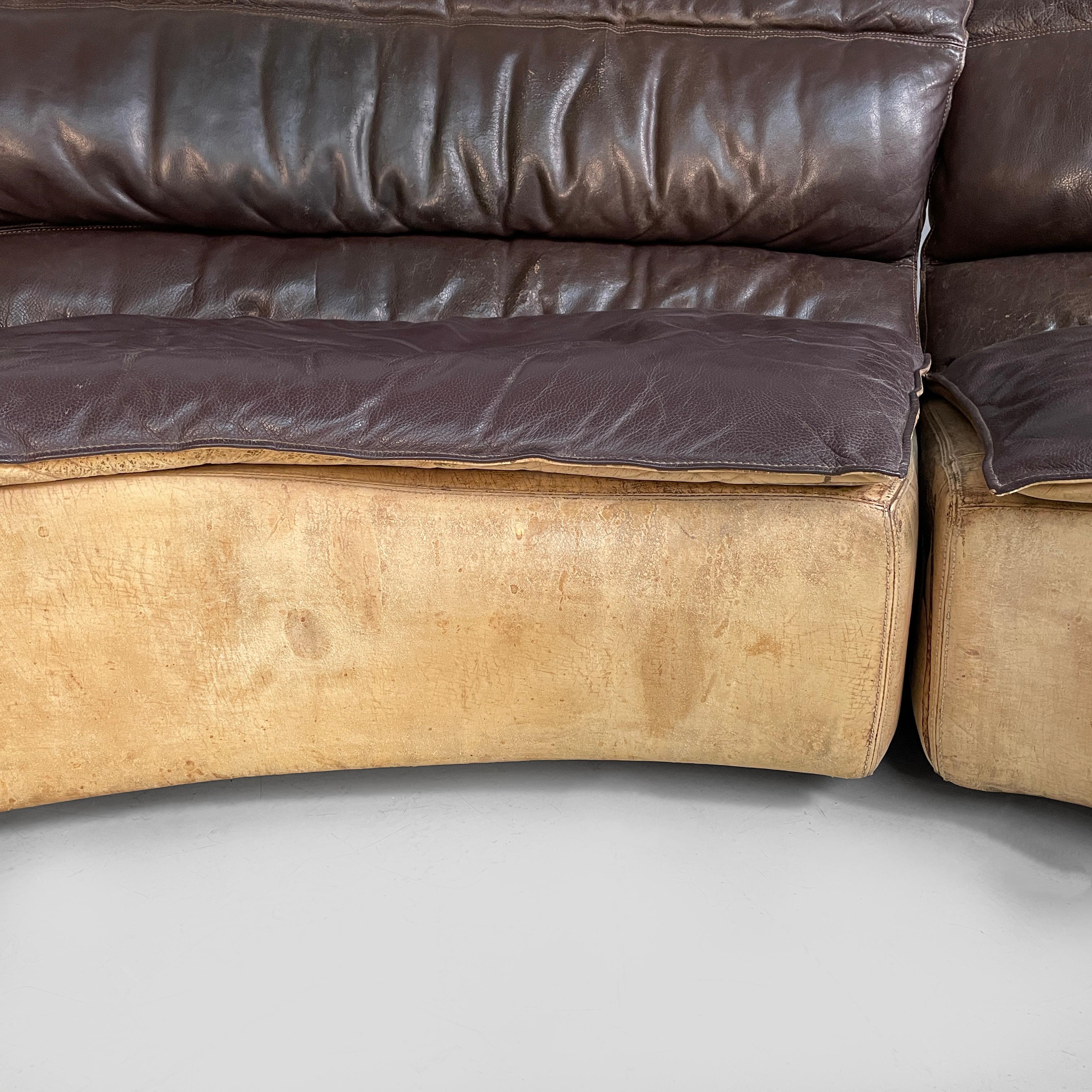 Canapé modulaire italien moderne Bogo de Bartoli Rossi di Albizzate 1970 en vente 9