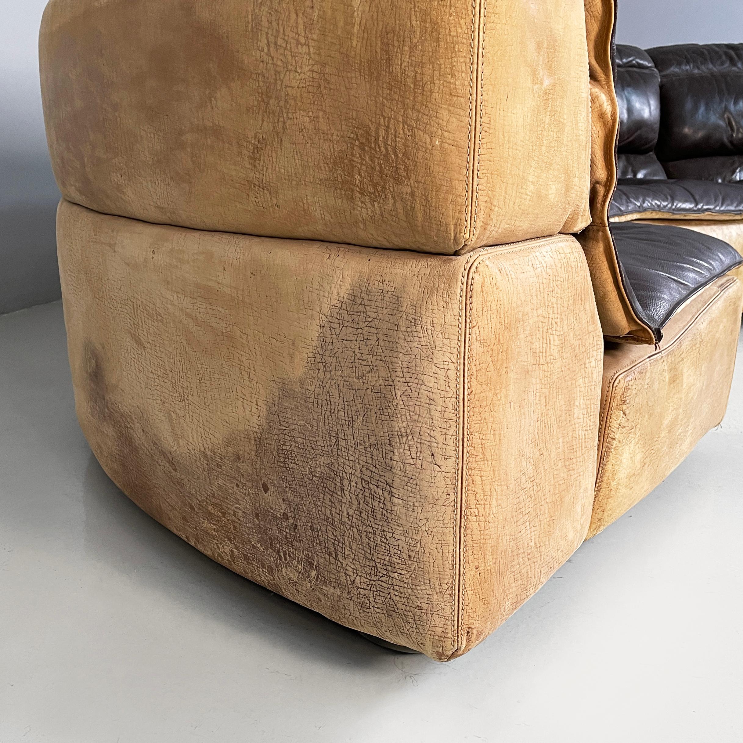Canapé modulaire italien moderne Bogo de Bartoli Rossi di Albizzate 1970 en vente 11