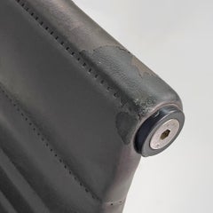 Fauteuil de bureau moderne en cuir italien par Charles et Ray Eames pour ICF, années 1970