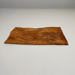 Lámina moderna italiana de cuero con dibujo a mano, años 1950-1990