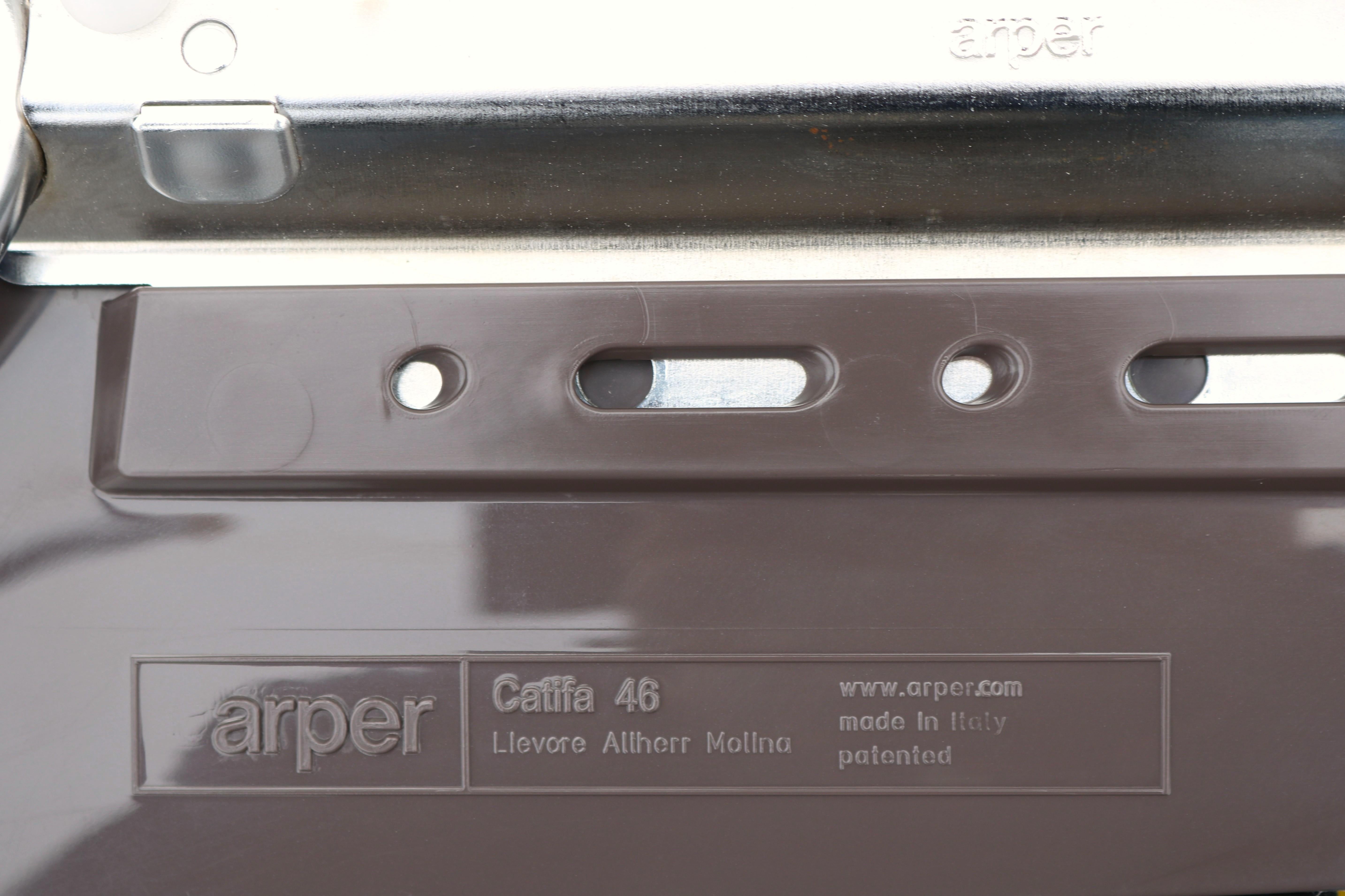 Sedie da pranzo moderne Lievore Altherr Molina per Arper Catifa 46, set di 4 sedie in vendita 8