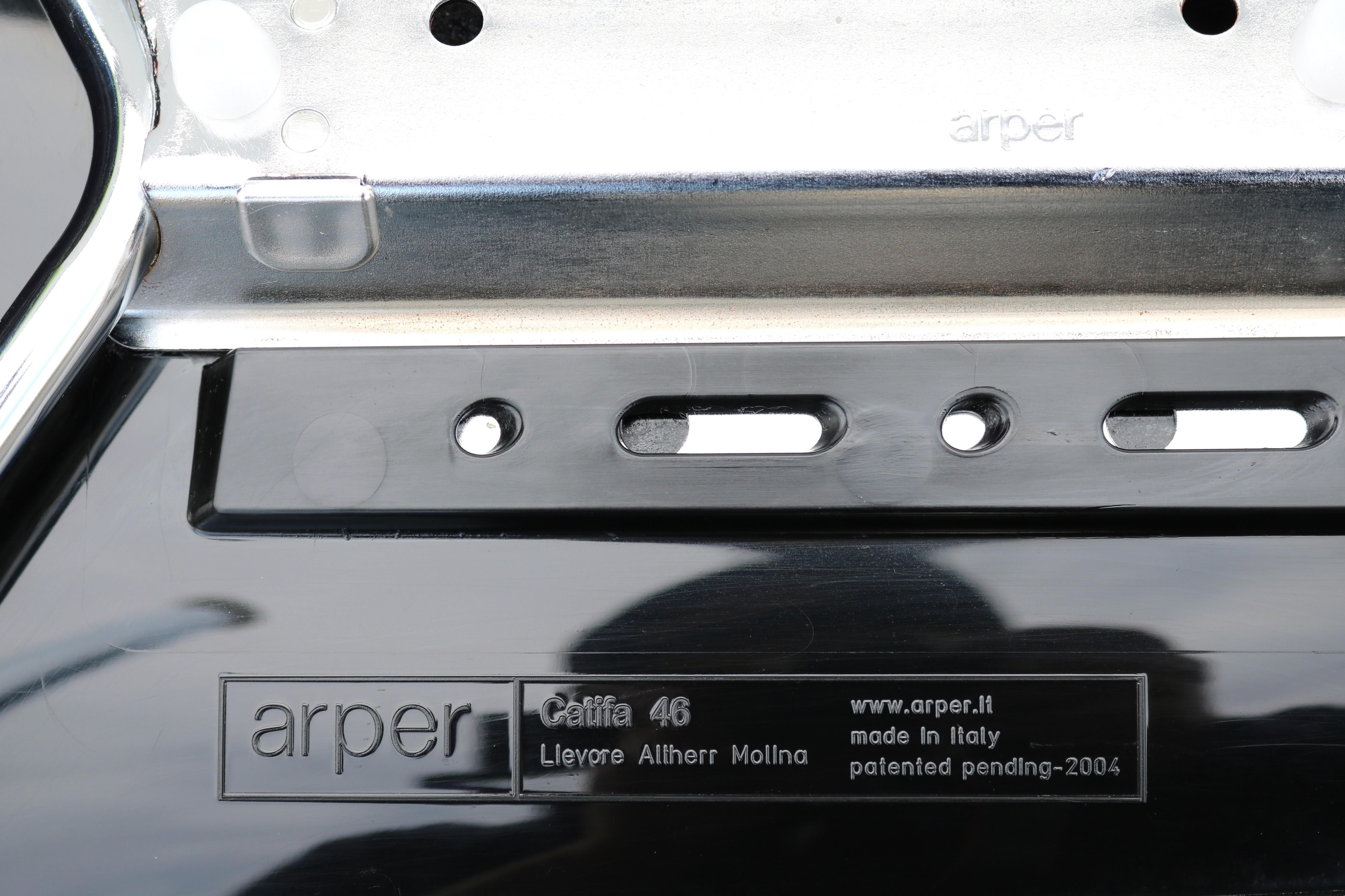 Sedie da pranzo moderne Lievore Altherr Molina per Arper Catifa 46, set di 4 sedie in vendita 9