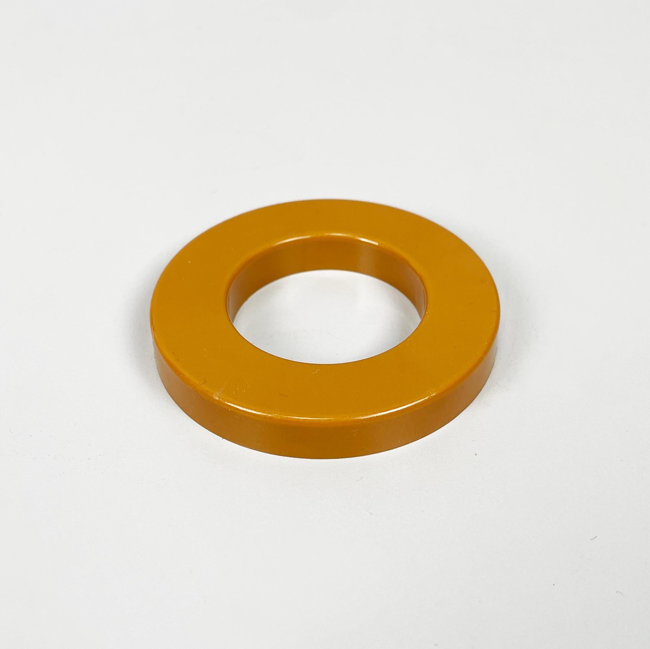 Contemporary Italian modern light brown rings for perpetual wall calendar by Ring A Date 2020 For Sale