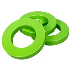Italienische moderne hellgrüne Ringe für immerwährende Wandkalender von Ring A Date 2020