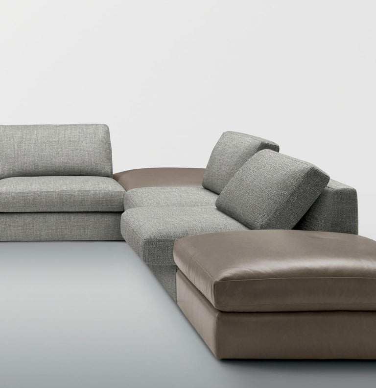 Italian Modern Lond Sofa Made In Italy Contemporary Design