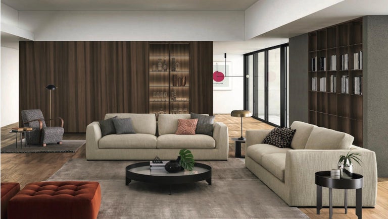Italian Modern Lond Sofa Made In Italy Contemporary Design