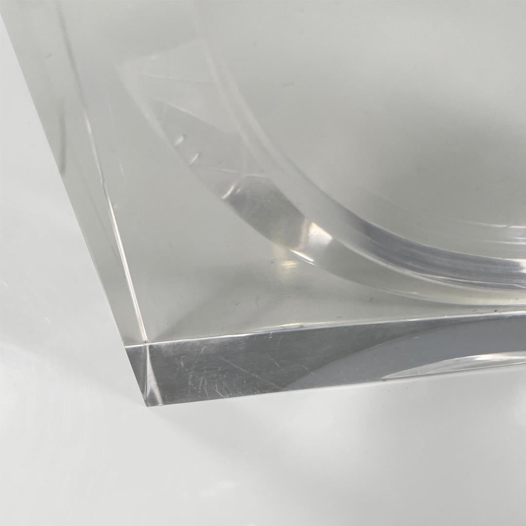 Italian modern lucite frame for Guzzini, 1970s in vendita 8