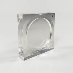 Italian modern lucite frame for Guzzini, 1970s