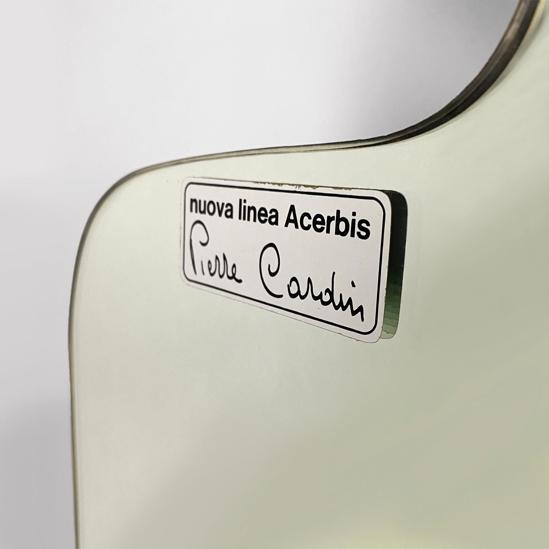 Moderner italienischer moderner Mannförmiger Bodenspiegel Narciso Pierre Cardin für Acerbis, 1970er Jahre im Angebot 2