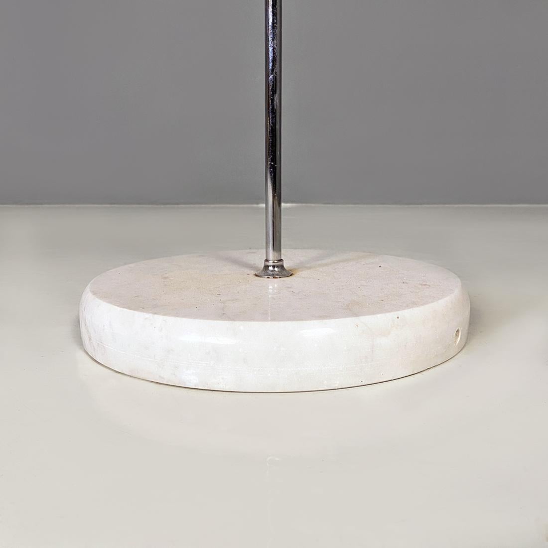Italian Modern Marble Metal Plastic Floor Lamp Fois, Reggiani Illuminazione 1970 For Sale 4