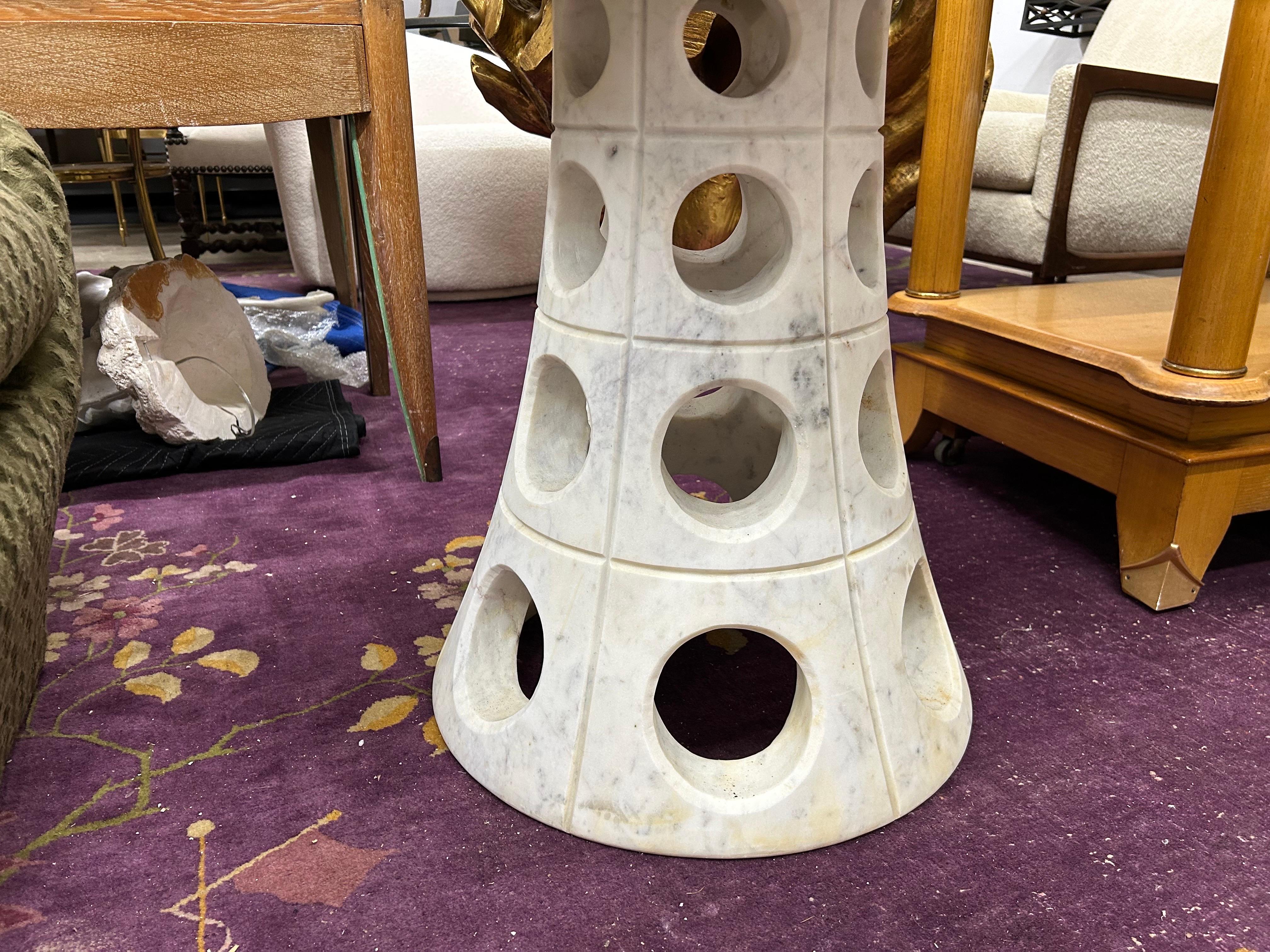 Mesa de mármol moderna italiana Moderno de mediados de siglo en venta