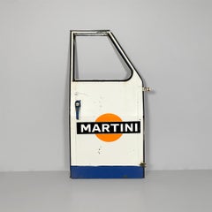 Italian modern Martini car door in metal, 1960s