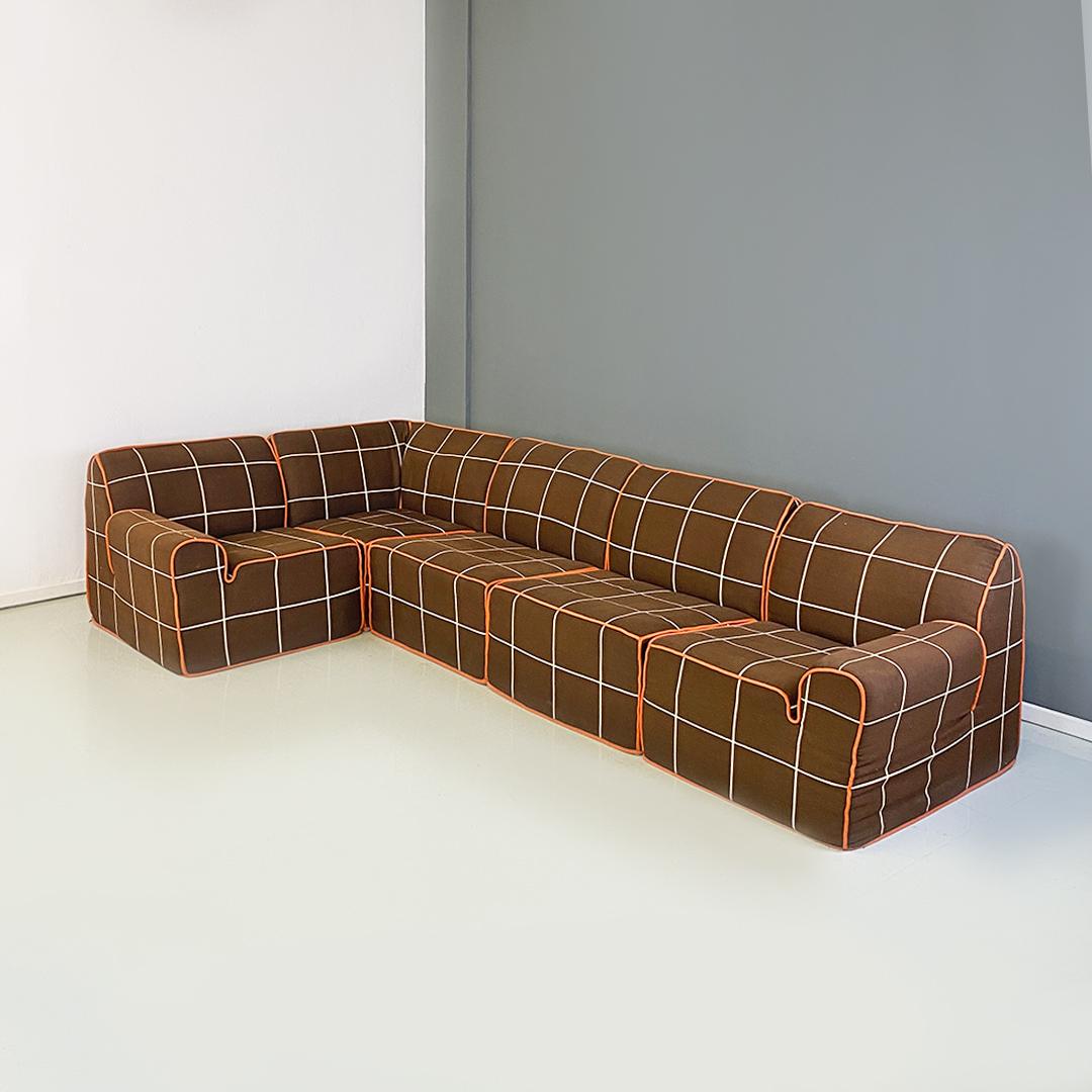 Italienisches modernes, modulares Sofa „Me too“ von De Pas D'Urbino Lomazzi für Bonacina, 1973 (Moderne) im Angebot