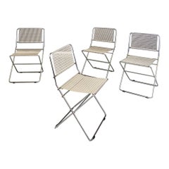 Chaises modernes italiennes réglables en métal par De Marco & Rebolini pour Robots, 1970 Chaises modernes italiennes réglables en métal par De Marco & Rebolini pour Robots, 1970