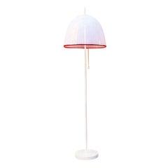 Italian Modern Metal and Murano Glass Floor Lamp by Renato Toso for Leucos 1970s