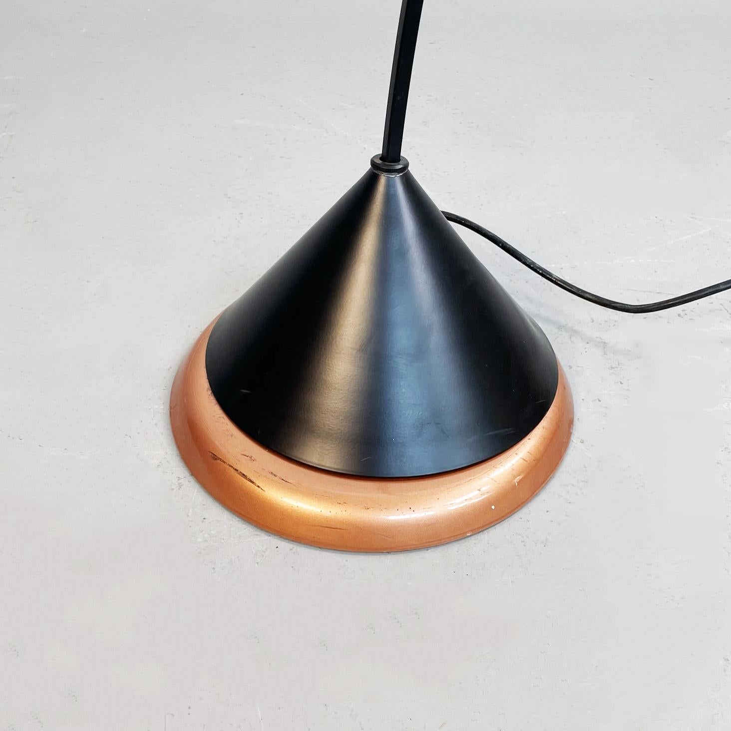 Italian Modern Metal and Plastic Floor Lamp Sister by Dalisi for Oluce, 1980s 11
