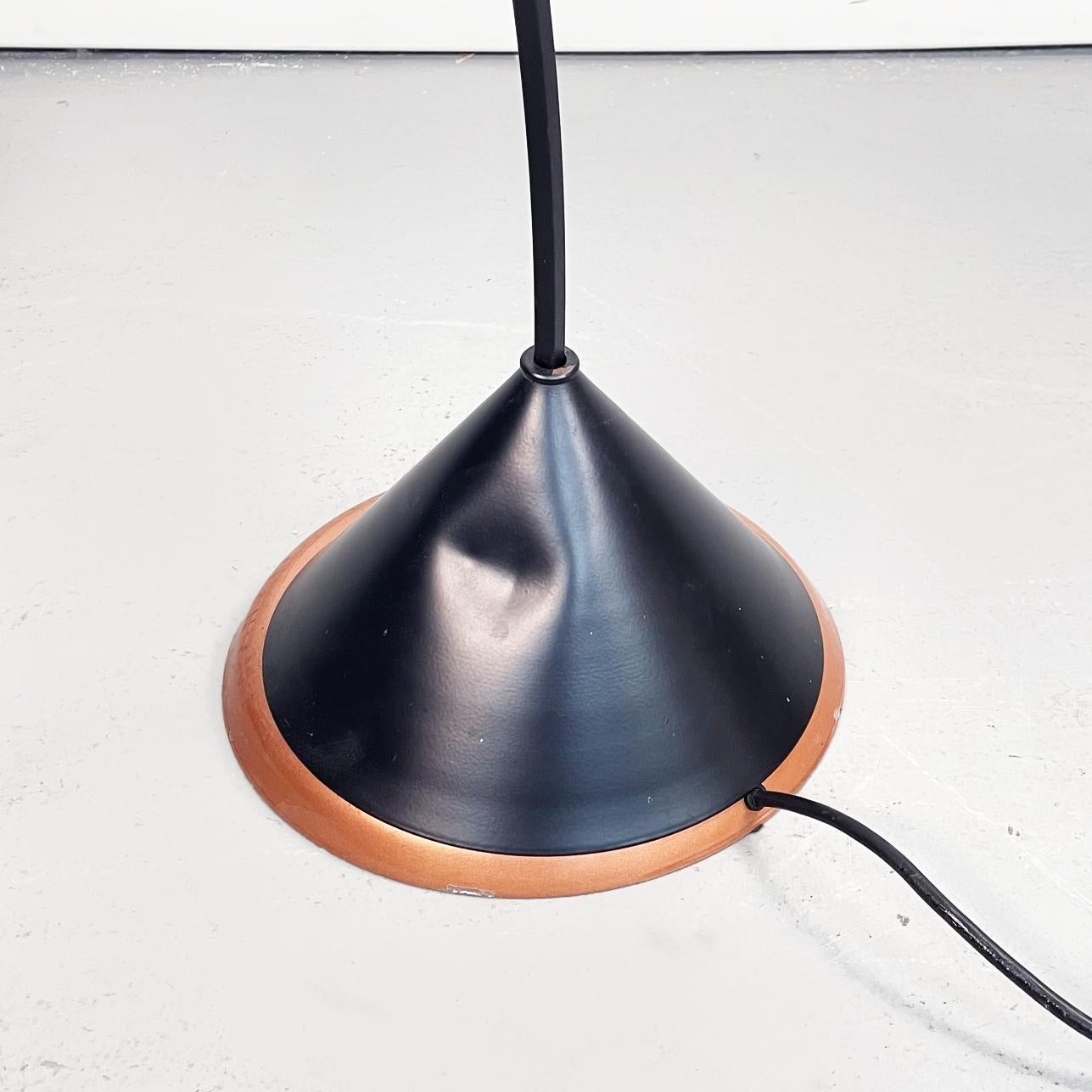 Italian Modern Metal and Plastic Floor Lamp Sister by Dalisi for Oluce, 1980s 12