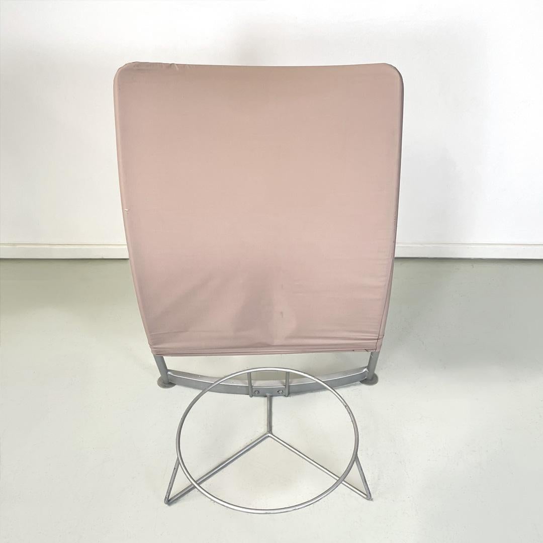 Fauteuil moderne italien à boules bleues San Siro conçu par Fabrizio Ballardini, 1995 2