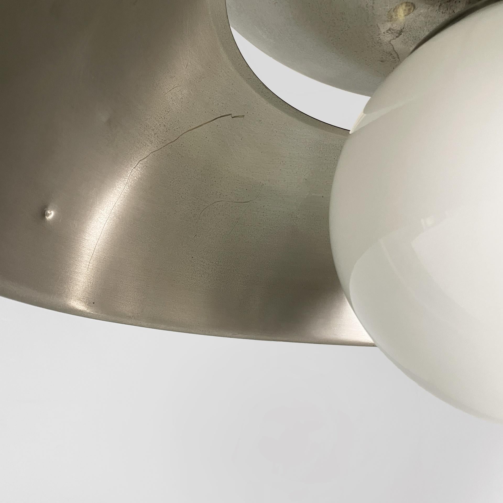 Lampadario moderno italiano in metallo Cetra di Vico Magistretti per Artemide, anni '70 in vendita 6